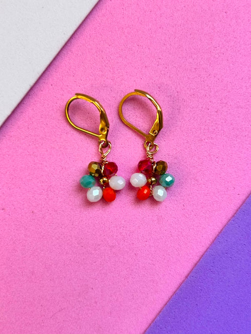 Aretes Crystal Bloom