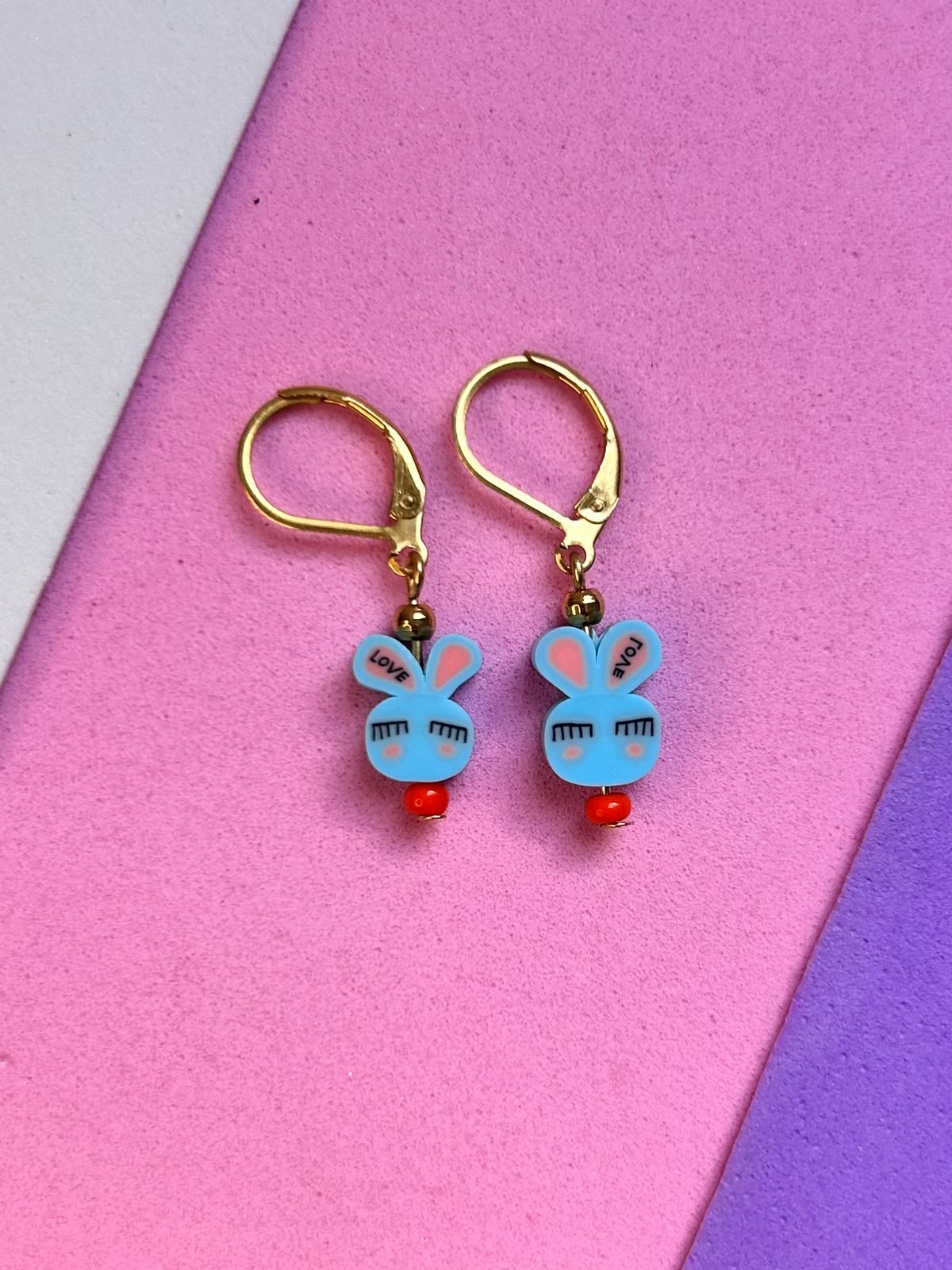 Aretes Conejito Love