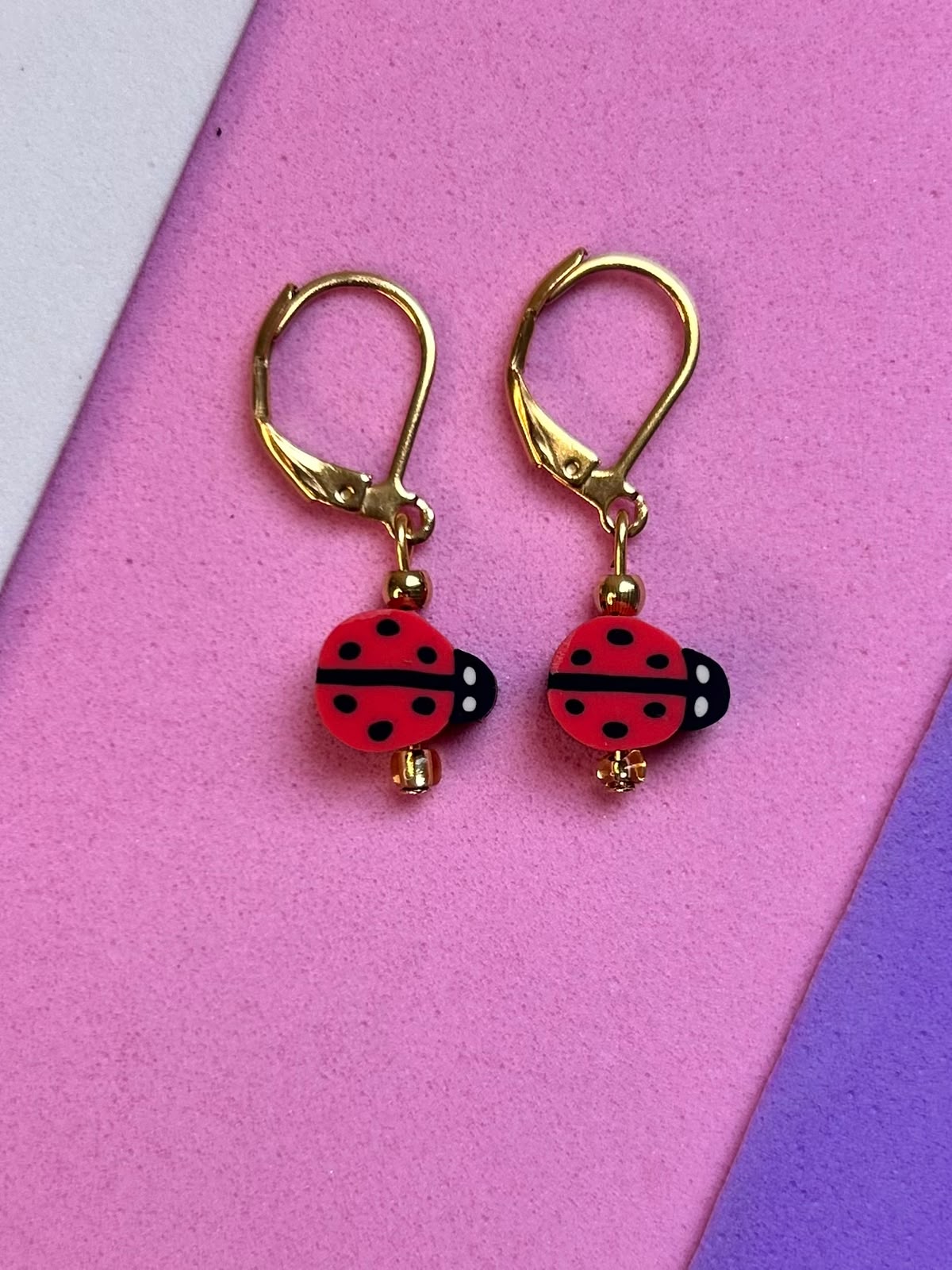 Aretes Mariquita Encantadora