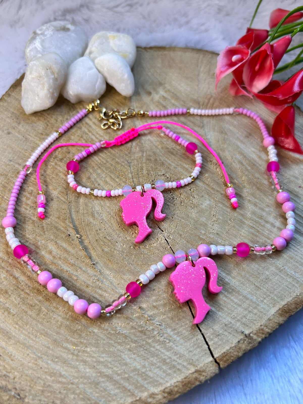 Conjunto Barbie Rosa