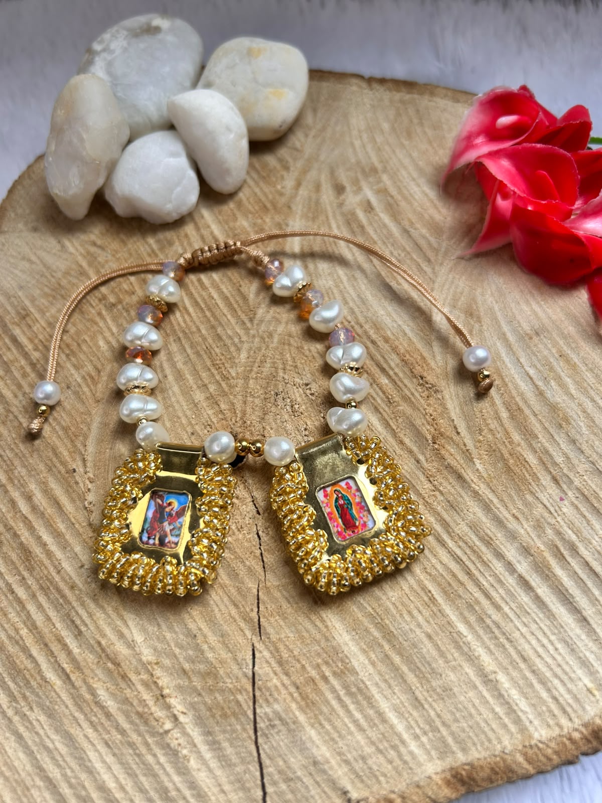 Pulsera Fe y Devoción Escapulario