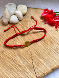 Pulsera Aura Carmesí