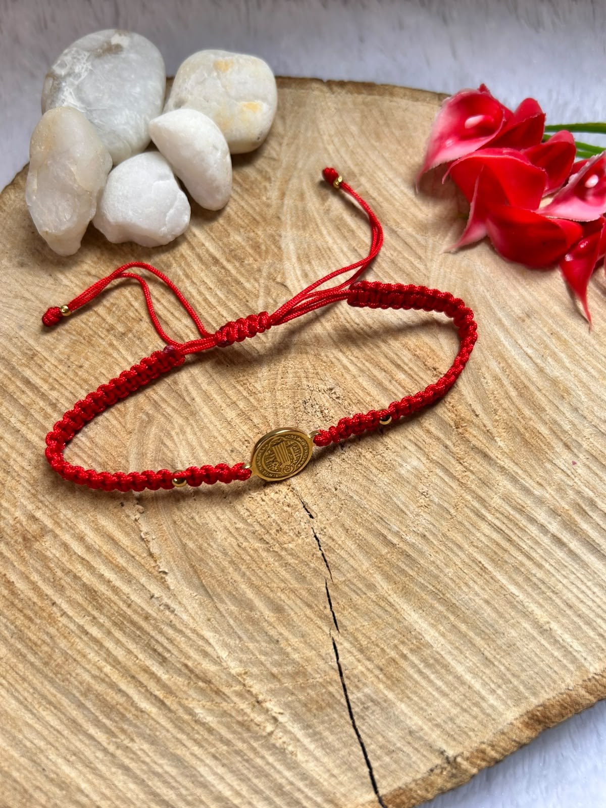 Pulsera Aura Carmesí