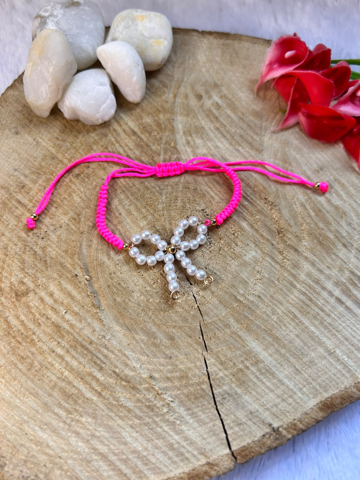 Pulsera Lazo de Perla