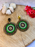 Aretes Esmeralda Nocturna