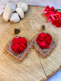 Aretes Flor de Pasión