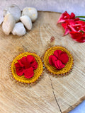 Aretes Flor Imperial